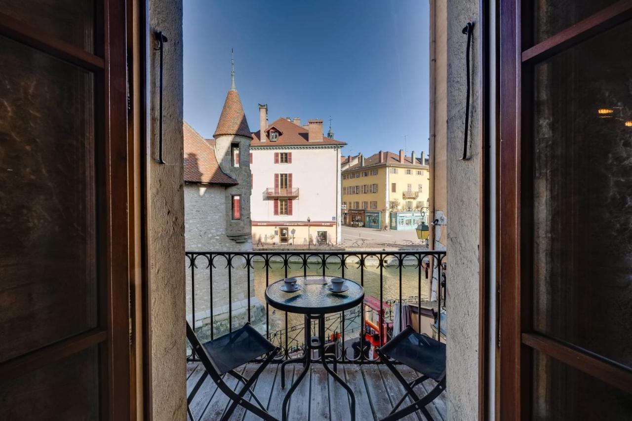 Le Balcon Perriere I - Charming Apartment With Direct View Of The Thiou Annecy Exterior photo
