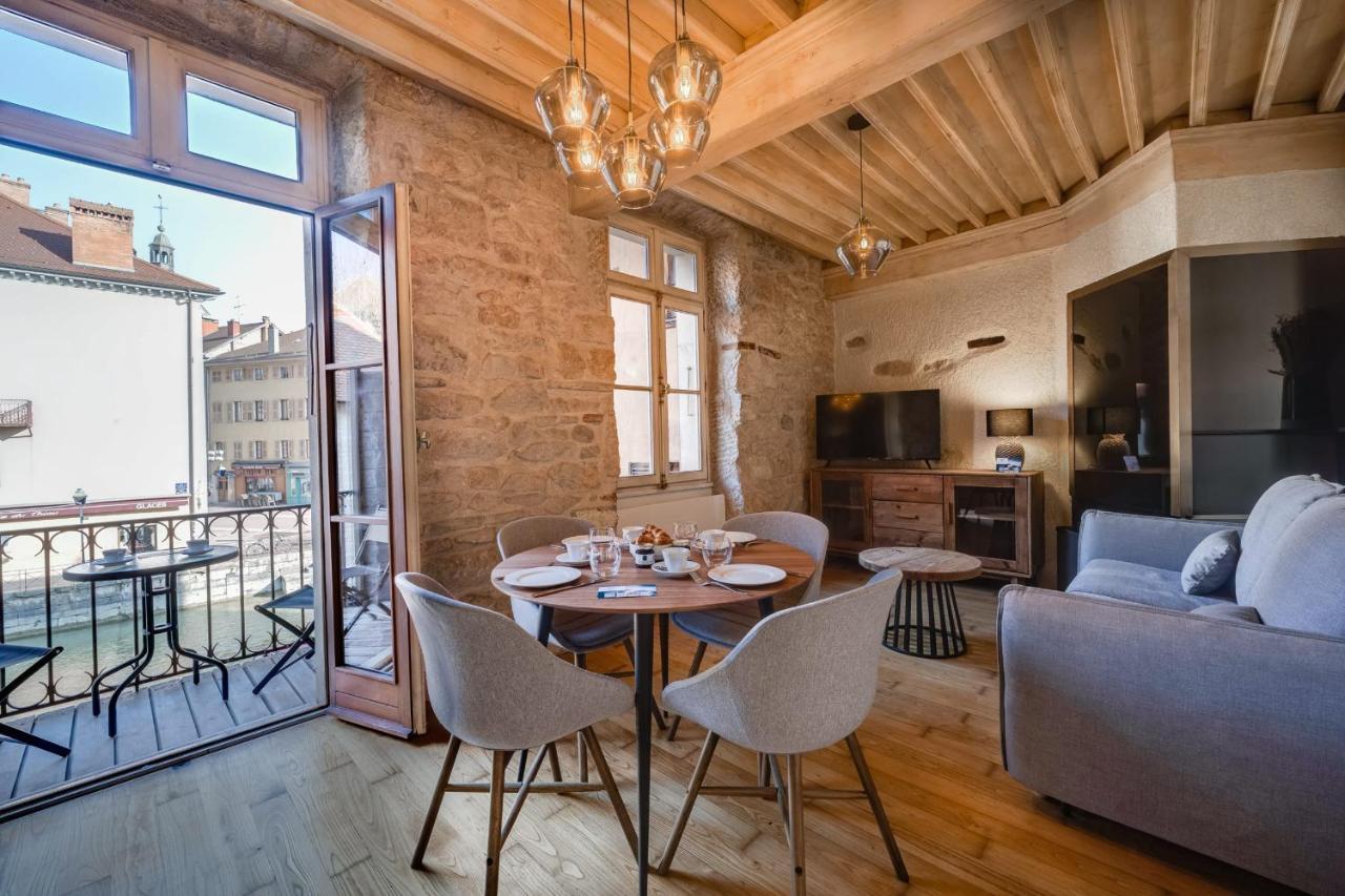 Le Balcon Perriere I - Charming Apartment With Direct View Of The Thiou Annecy Exterior photo